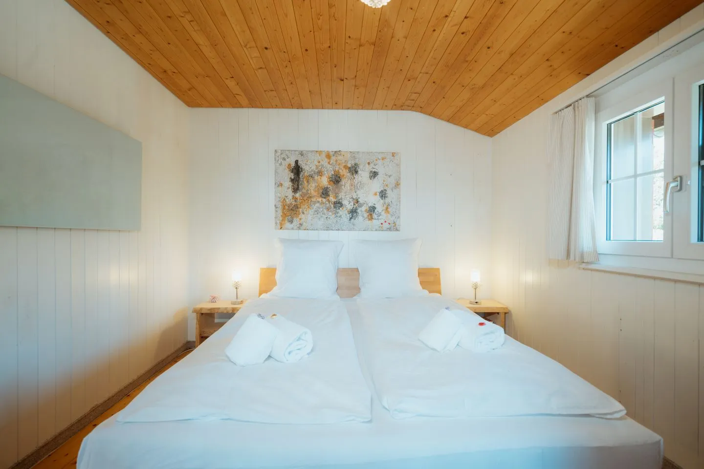 Apartment im Chalet zum Rad Amden - Bedroom