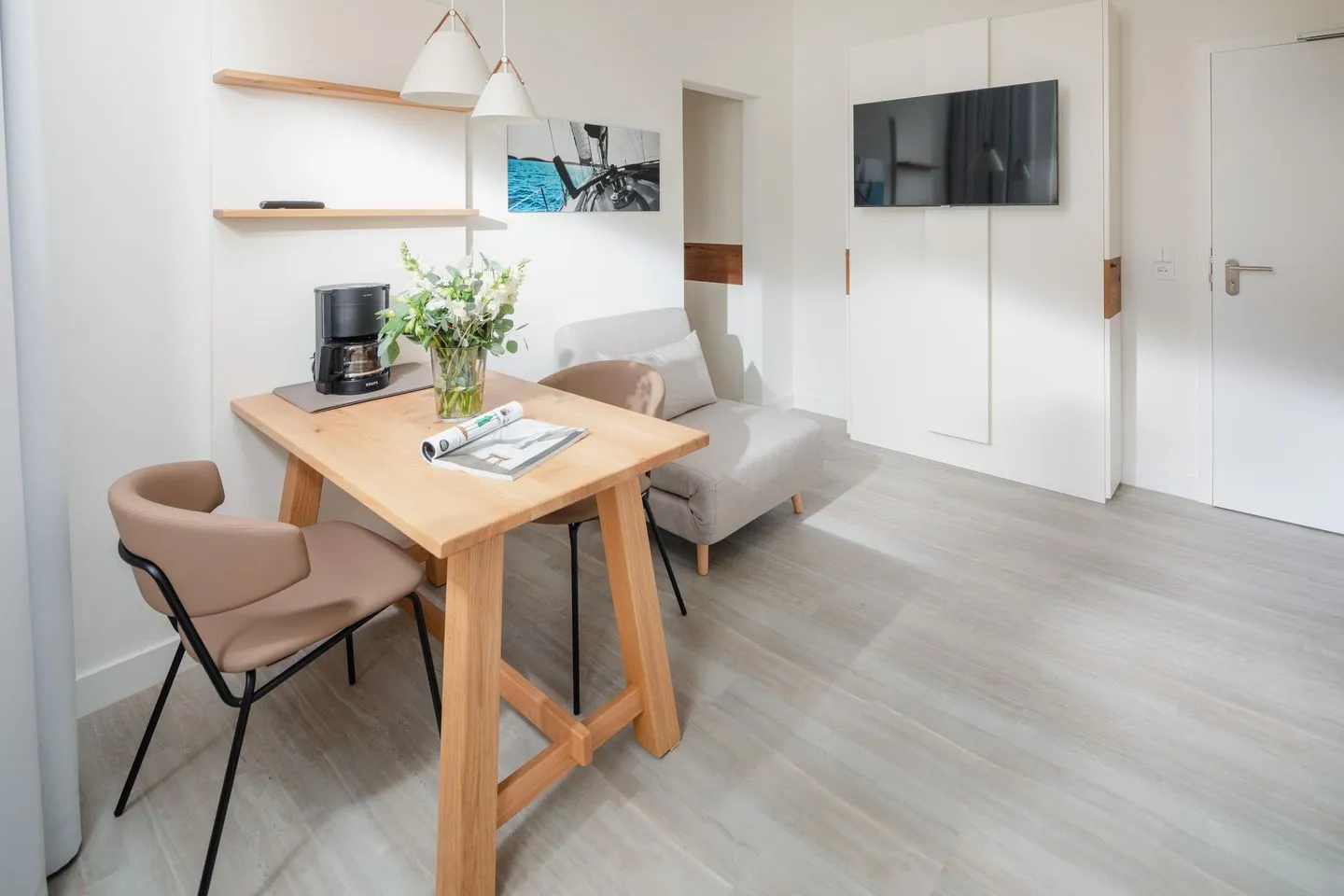 Nordstrandperle Ap. H6 Norderney Nordsee - Wohnzimmer