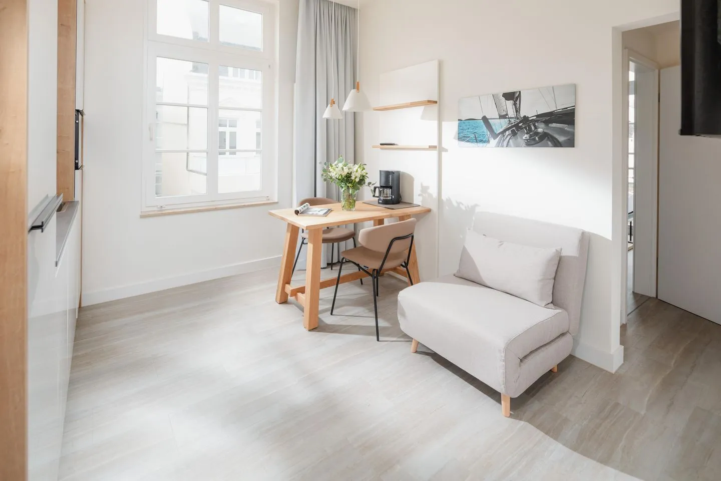 Nordstrandperle Ap. H6 Norderney Nordsee - Wohnzimmer