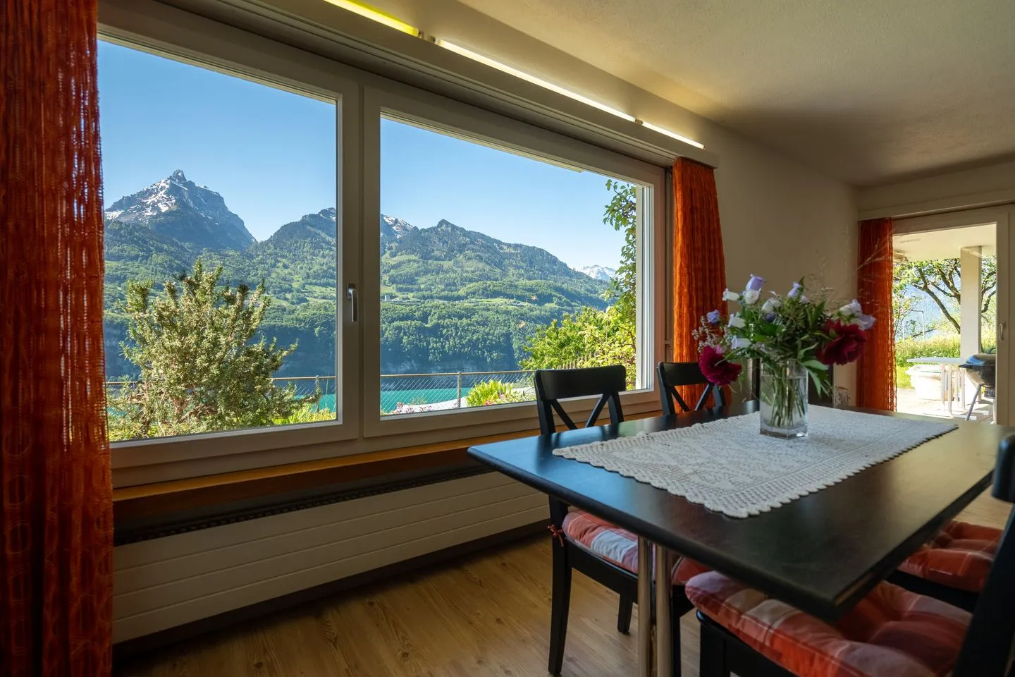 Apartment Im Lehni Amden - Living room