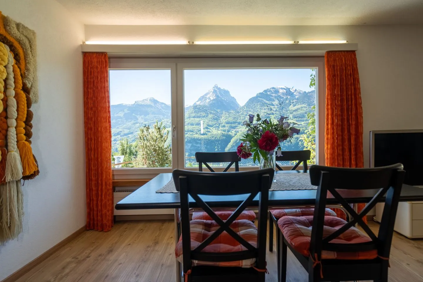 Apartment Im Lehni Amden - Living room