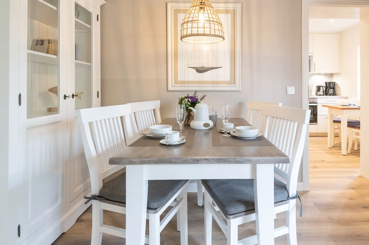 Haus Mittelstr. Whg. 1 EG links Westerland - Wohnzimmer