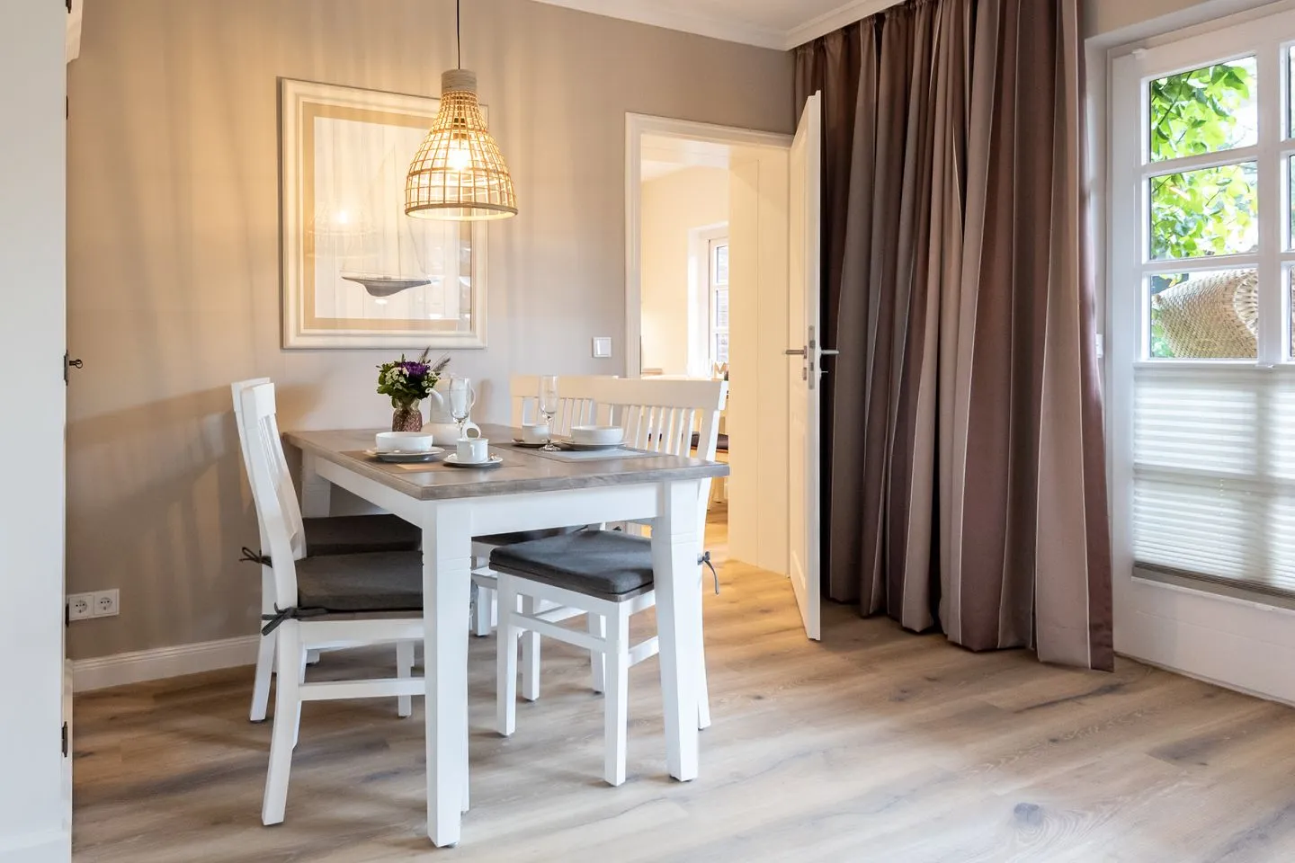 Haus Mittelstr. Whg. 1 EG links Westerland - Wohnzimmer