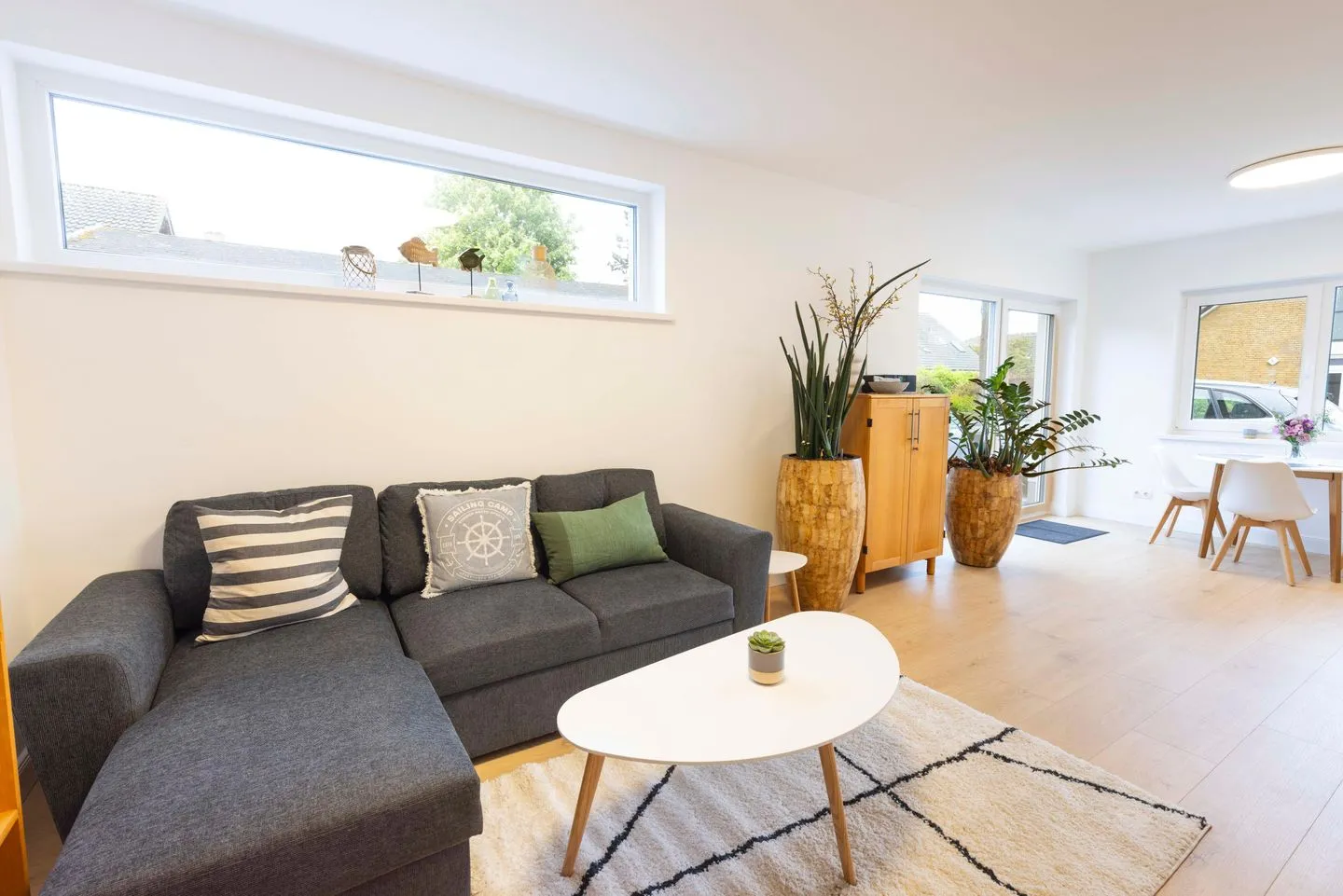 (MEI11) Ferienwohnung "Küstenlodge" Niendorf - Wohnzimmer