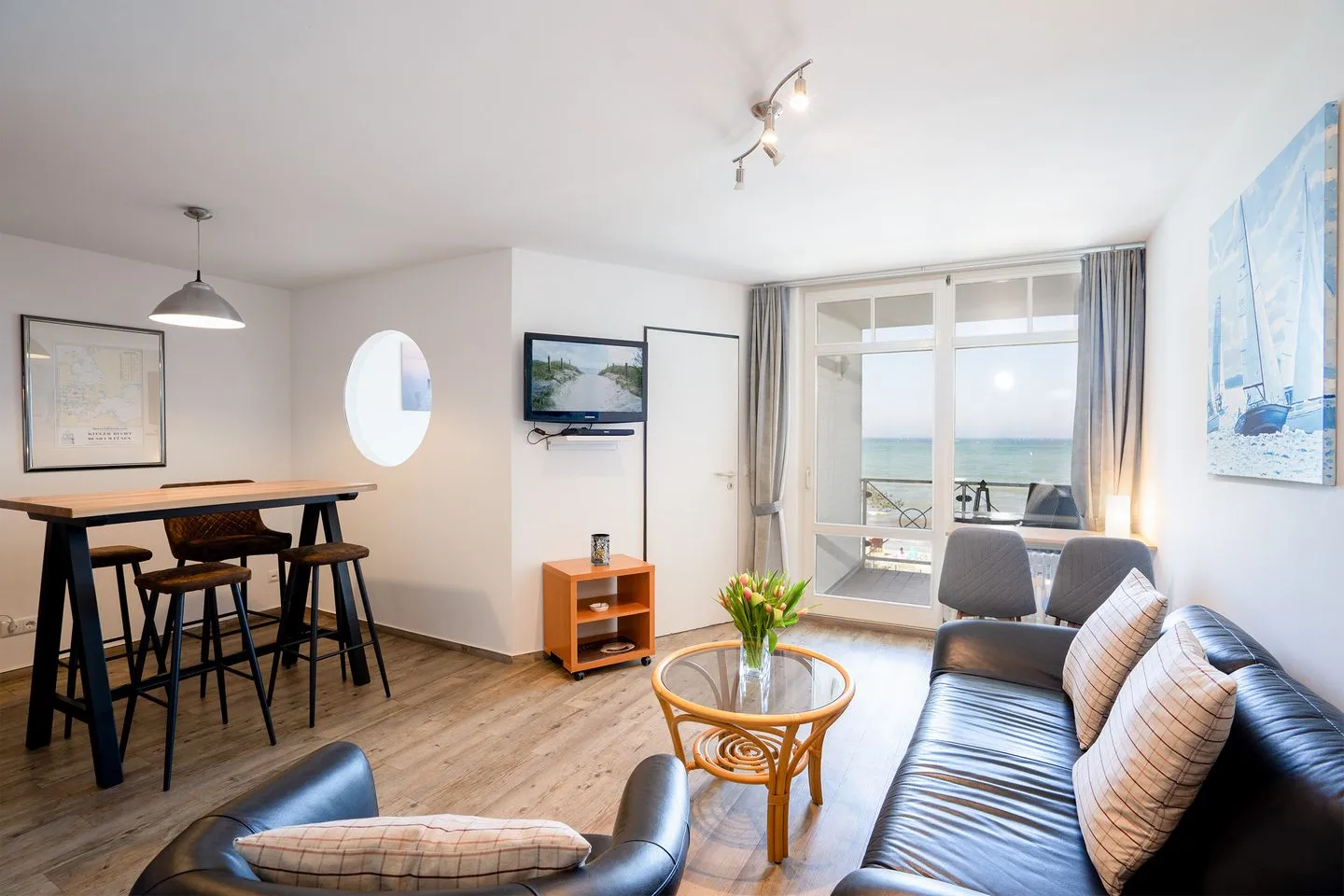 (STR123d) Ferienwohnung "meerLust29" Niendorf - Wohnzimmer