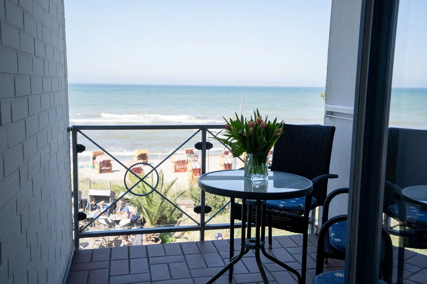 (STR123d) Ferienwohnung "meerLust29" Niendorf - Balkon