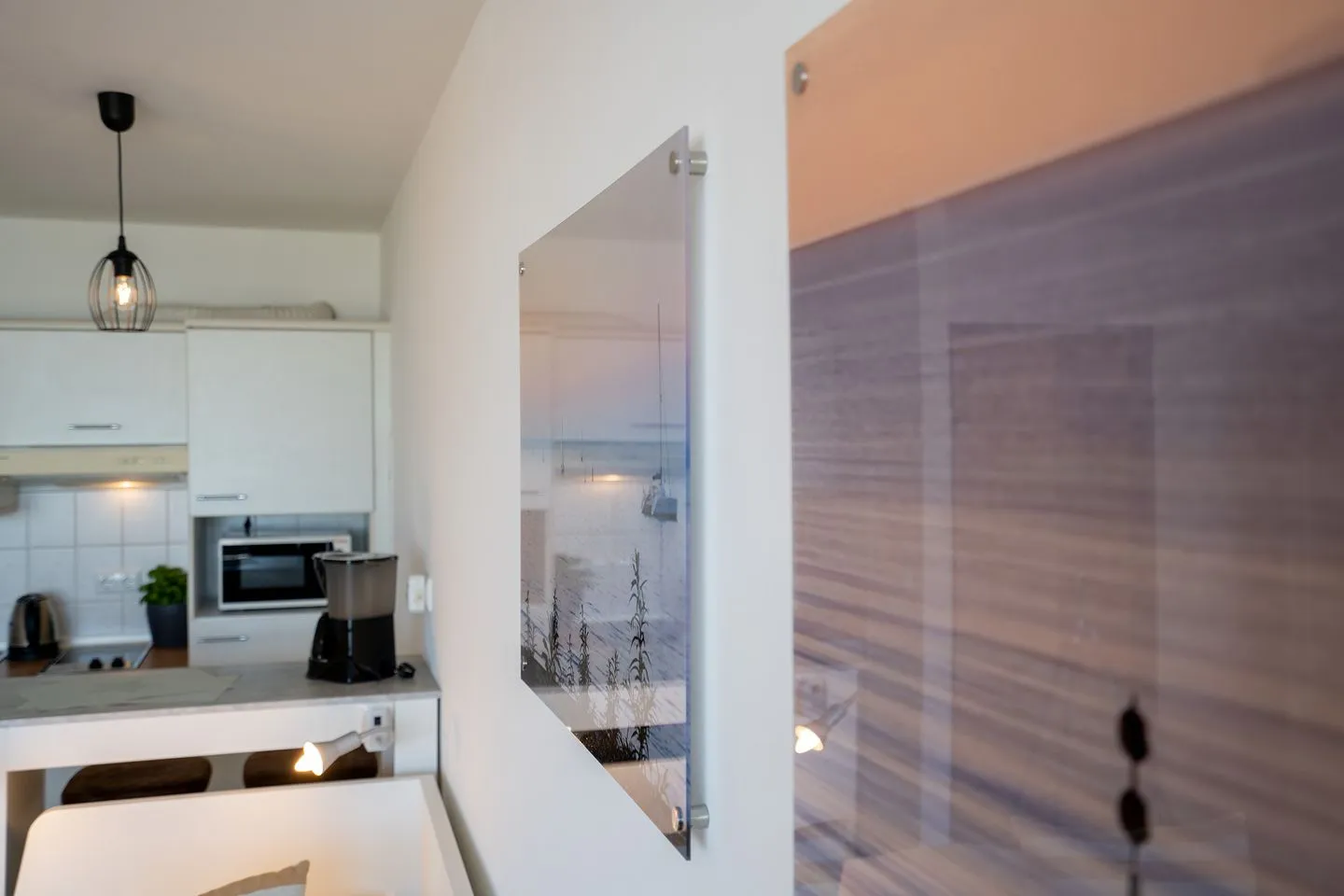 (STR123k) Ferienwohnung "Kajüte13" Niendorf - Küche / Küchenzeile