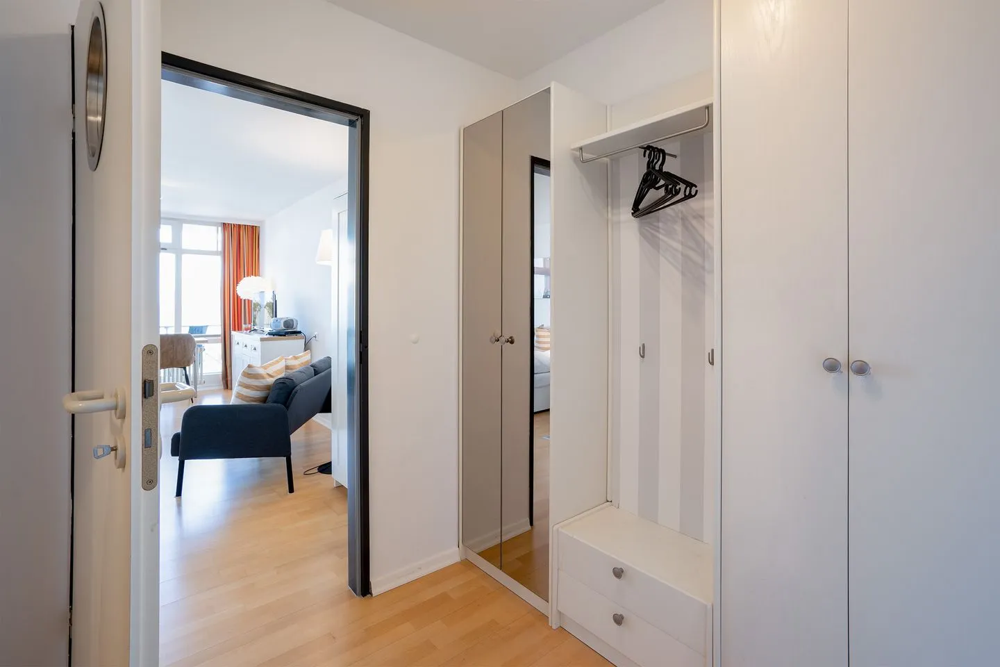 (STR123k) Ferienwohnung "Kajüte13" Niendorf - Wohnzimmer