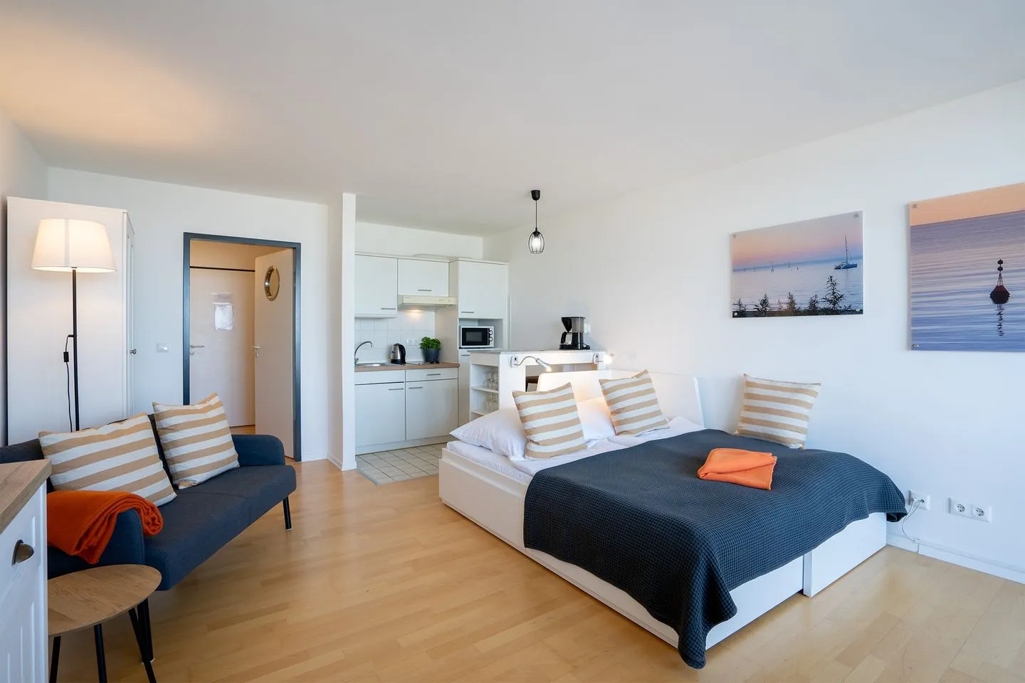 (STR123k) Ferienwohnung "Kajüte13" Niendorf - Schlafzimmer