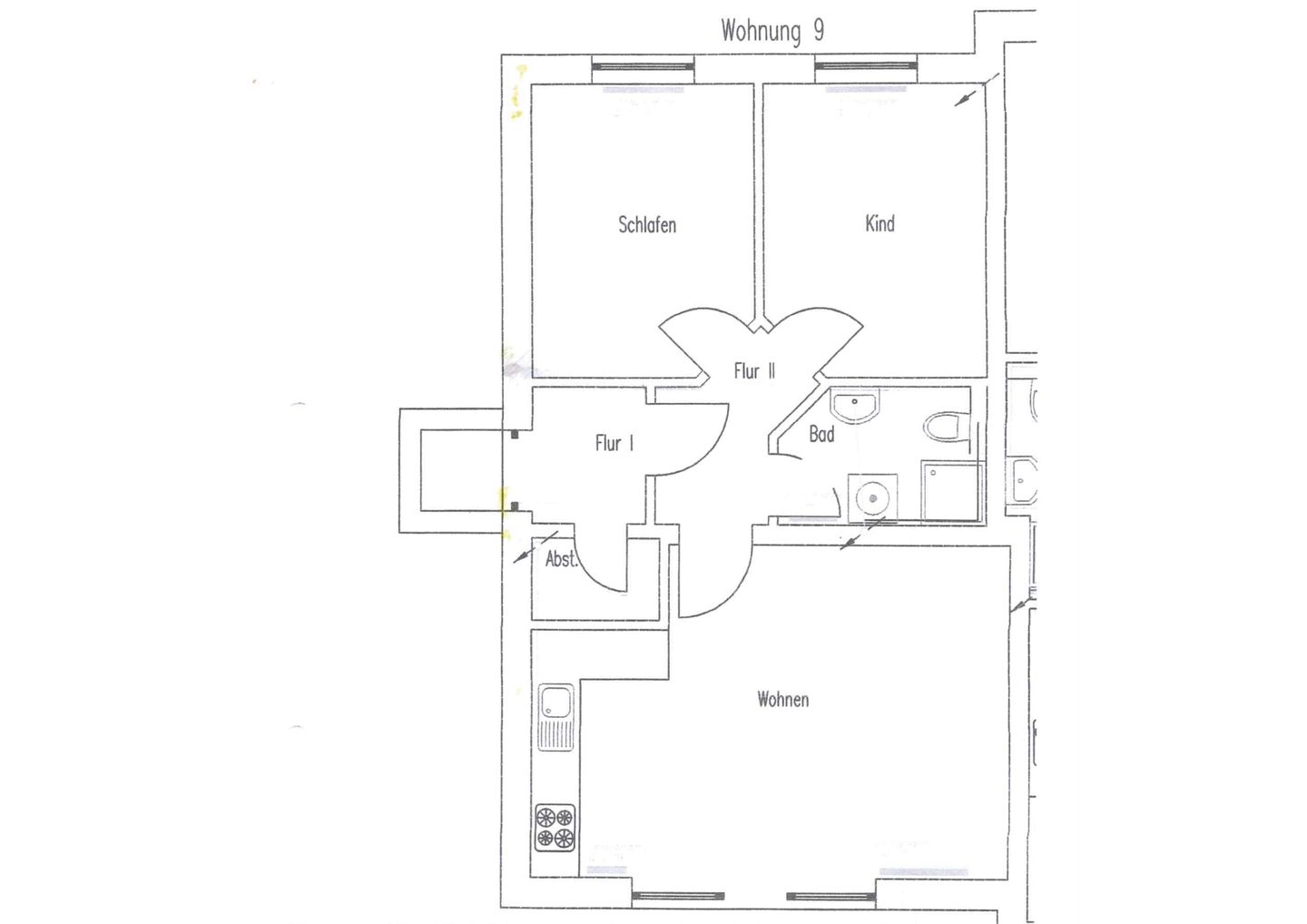  Windflüchter Ostseeheilbad Zingst - Grundriss
