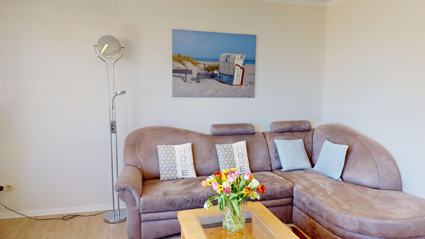 Apartmenthaus Königshöhe Wohnung Strandkorb Bild 4