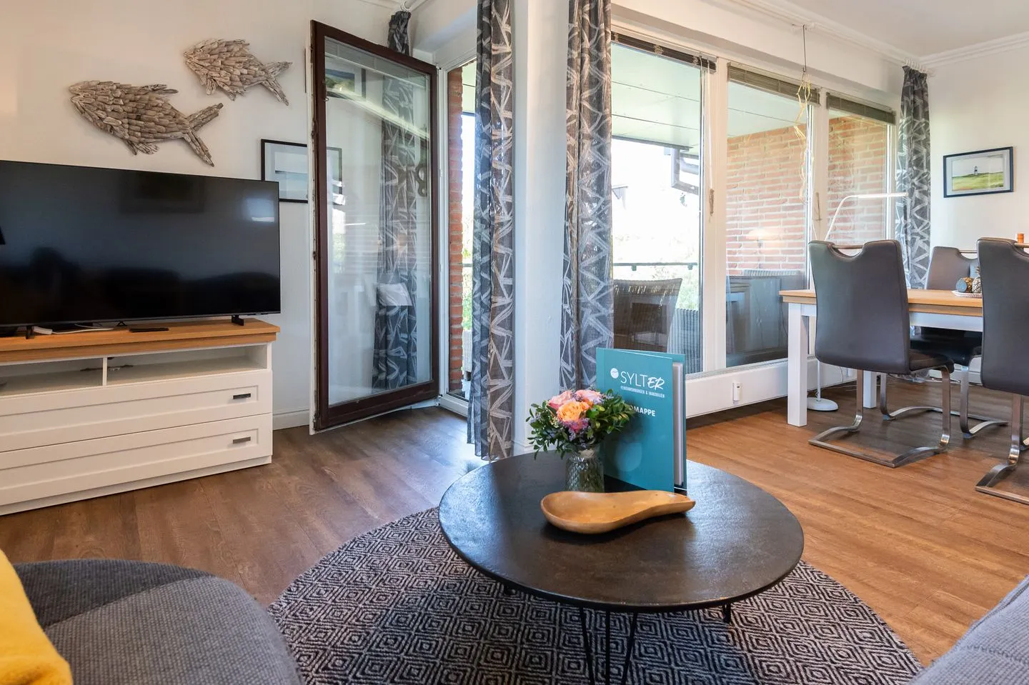 Haus am Kirchenweg Wenningstedt - Wohnzimmer