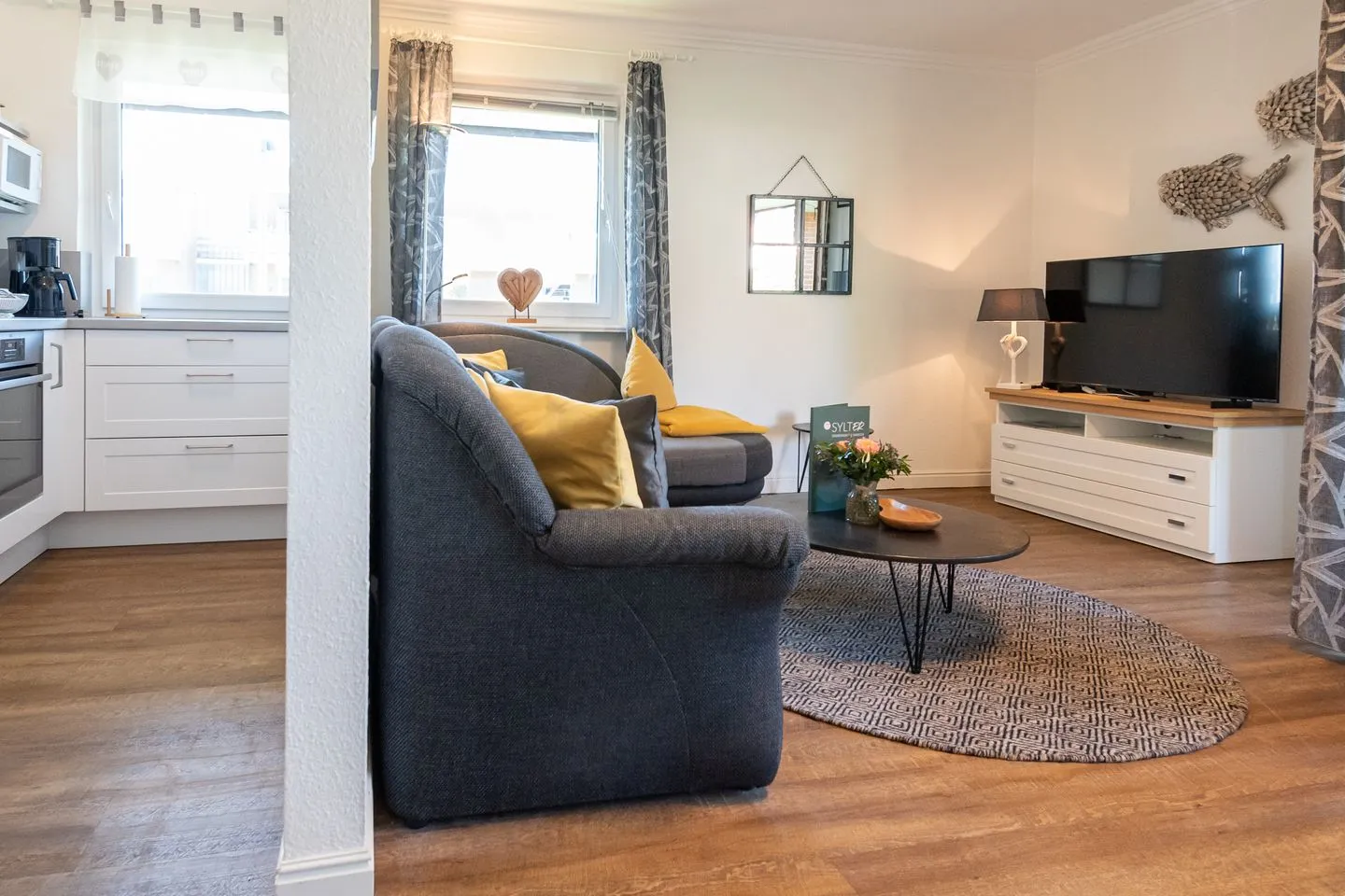 Haus am Kirchenweg Wenningstedt - Wohnzimmer