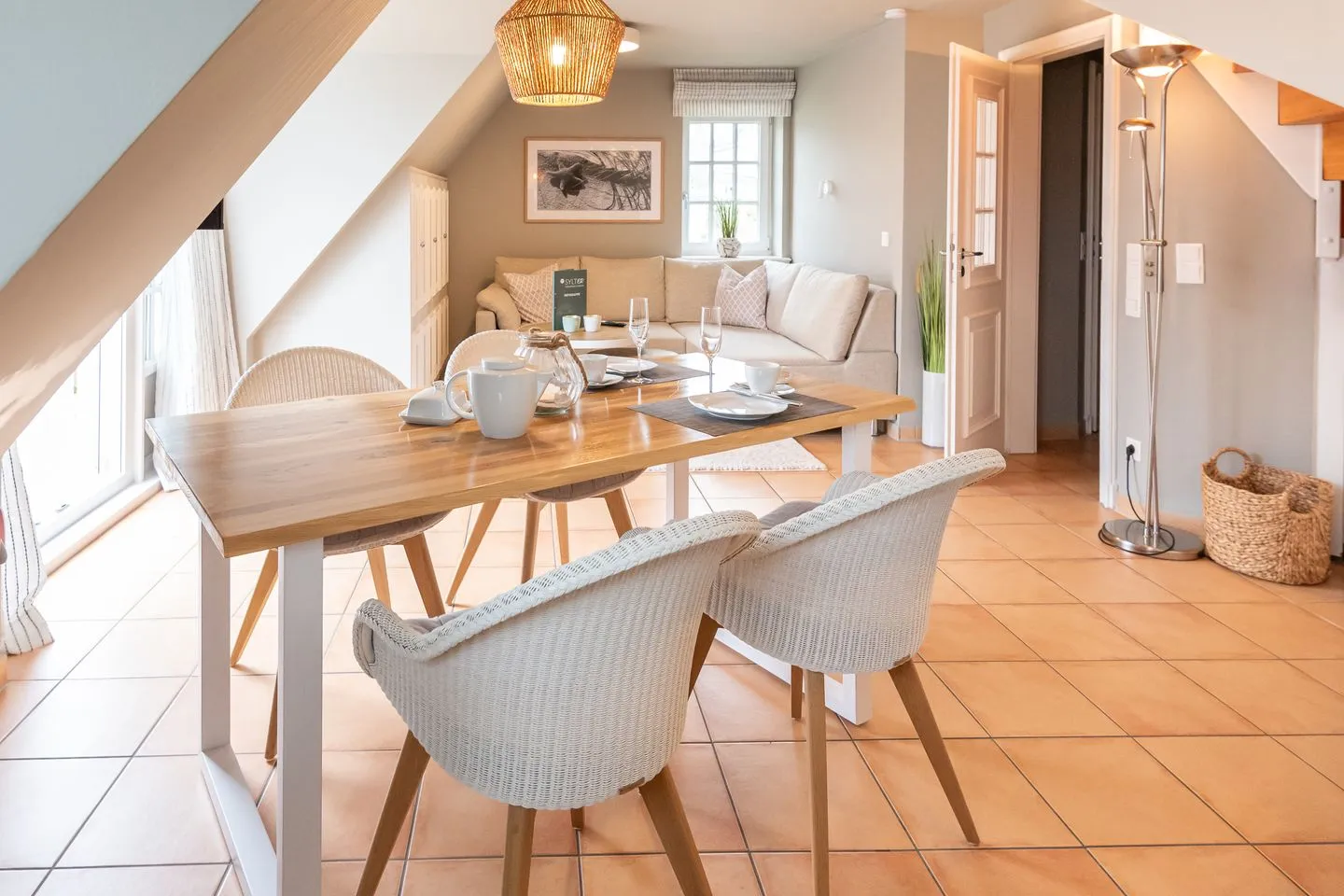 LH Strandgeflüster, App.2 Wenningstedt - Wohnzimmer