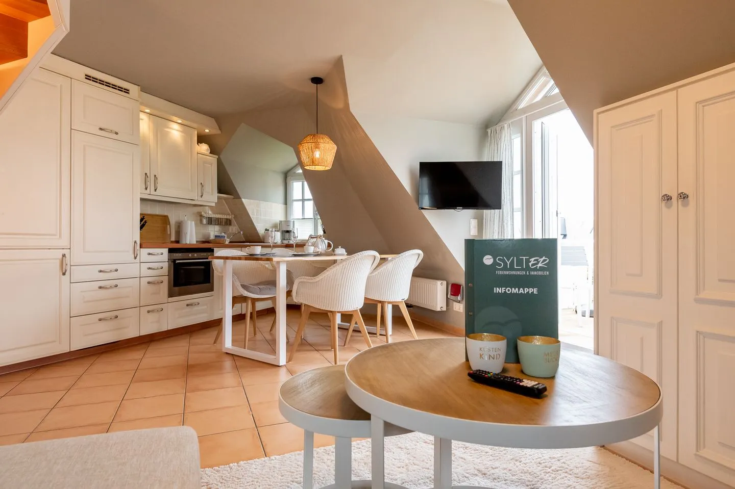 LH Strandgeflüster, App.2 Wenningstedt - Wohnzimmer