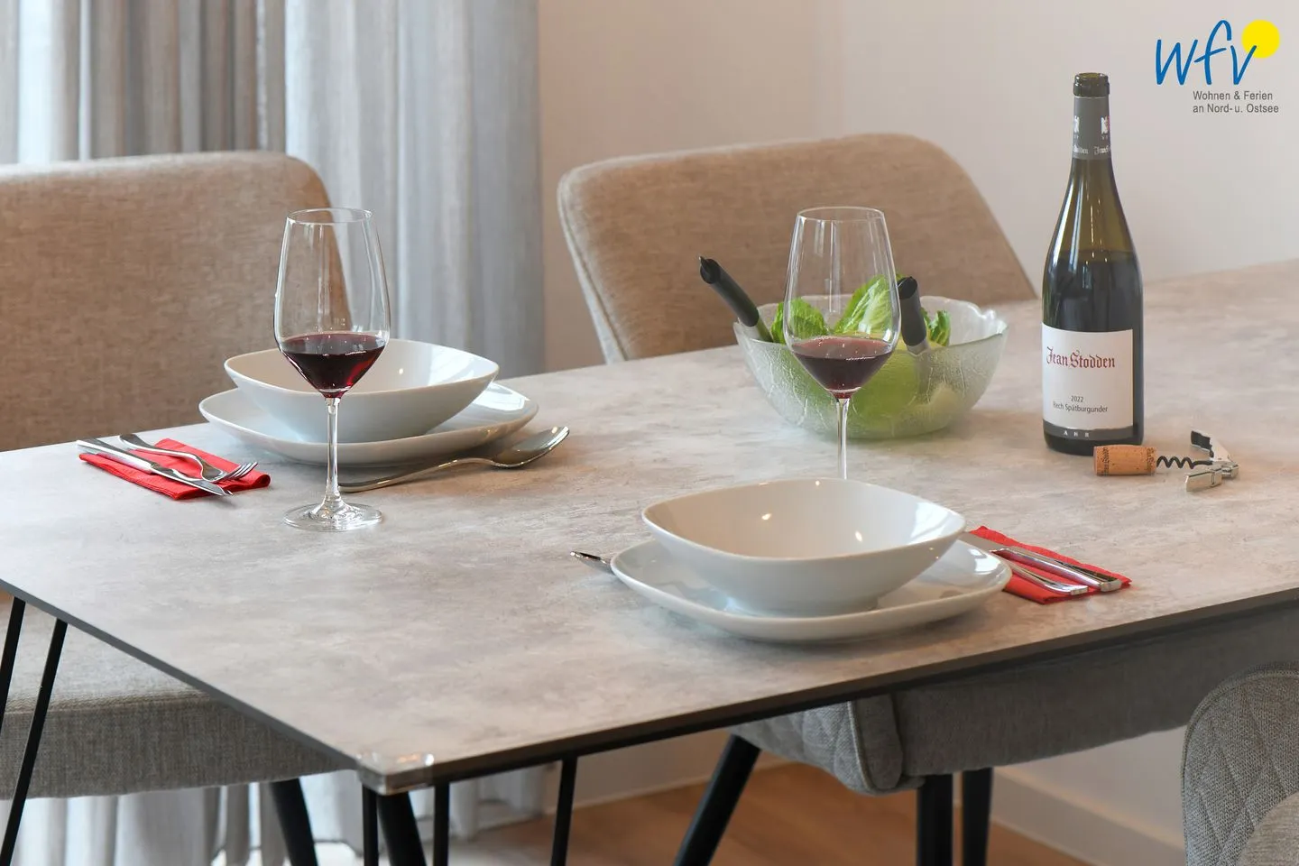Haus Christa Ferienwohnung 4 Wangerooge - Essbereich