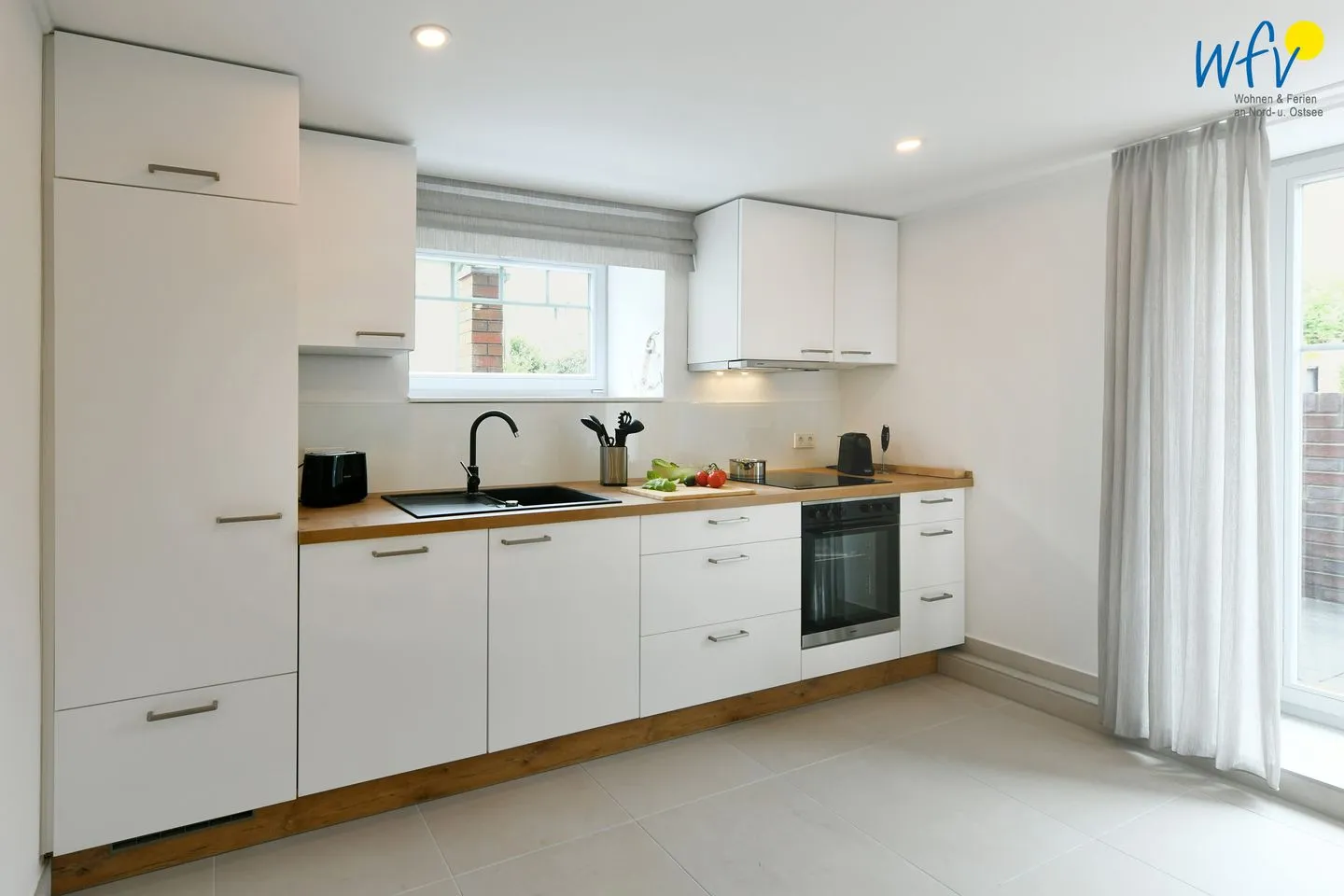 Haus Christa Ferienwohnung 1 Wangerooge - Küche / Küchenzeile
