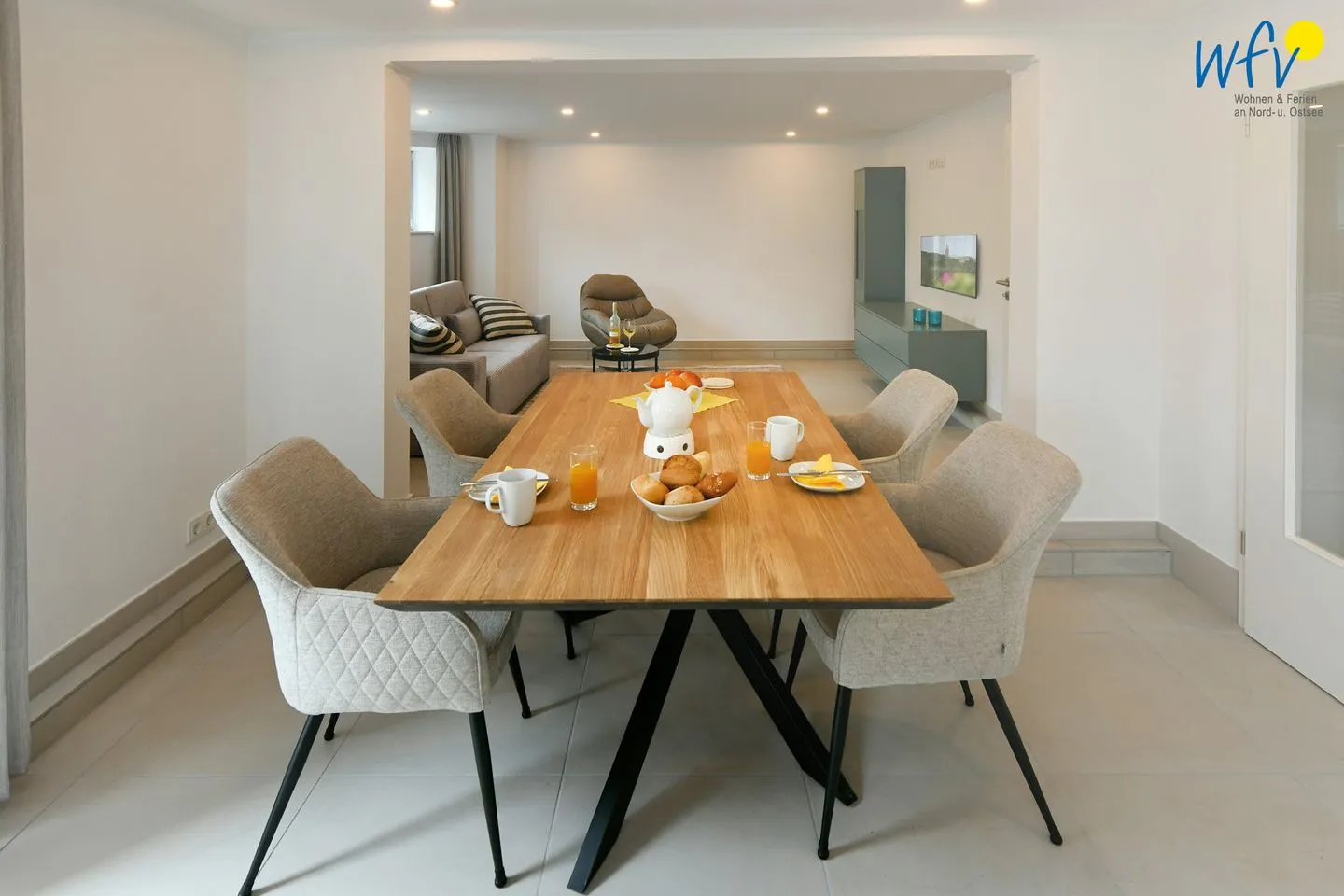 Haus Christa Ferienwohnung 1 Wangerooge - Küche / Küchenzeile
