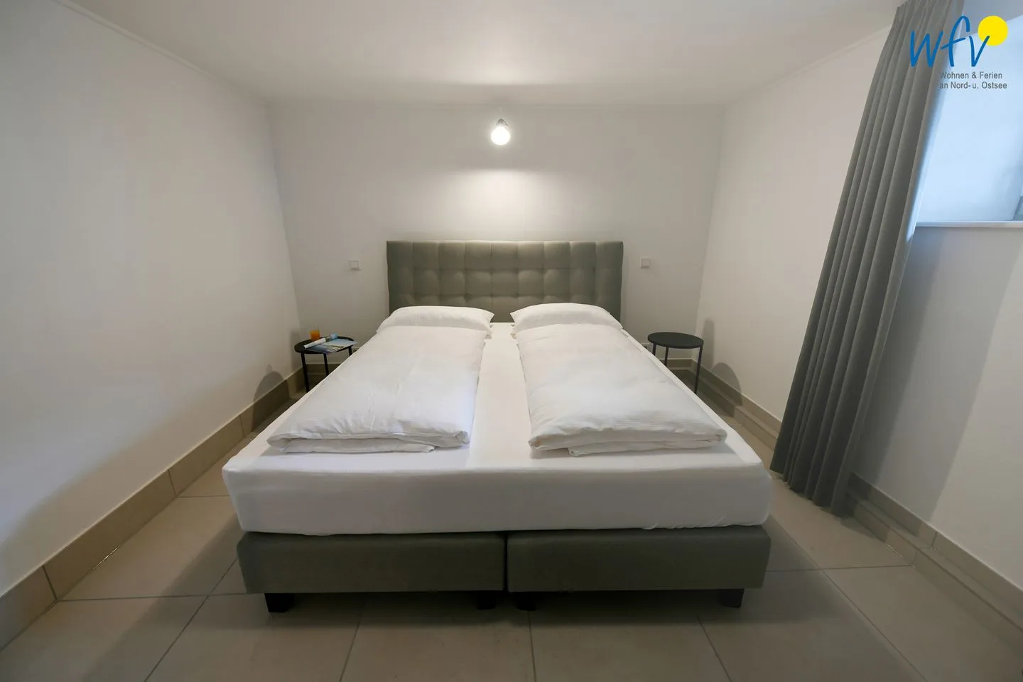 Haus Christa Ferienwohnung 1 Wangerooge - Schlafzimmer