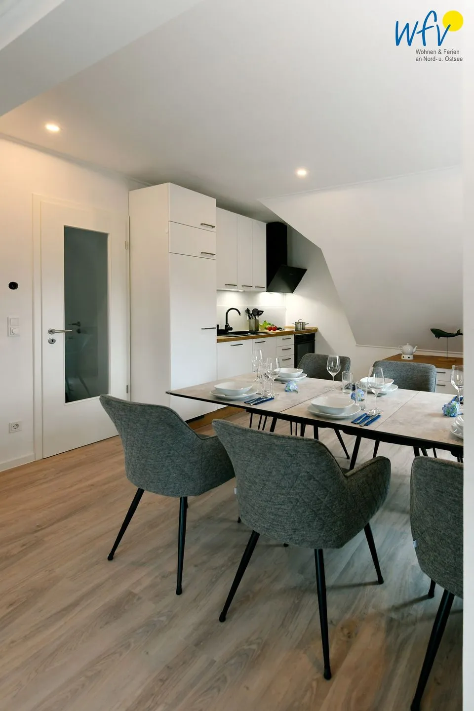 Haus Christa Ferienwohnung 6 Wangerooge - Küche / Küchenzeile