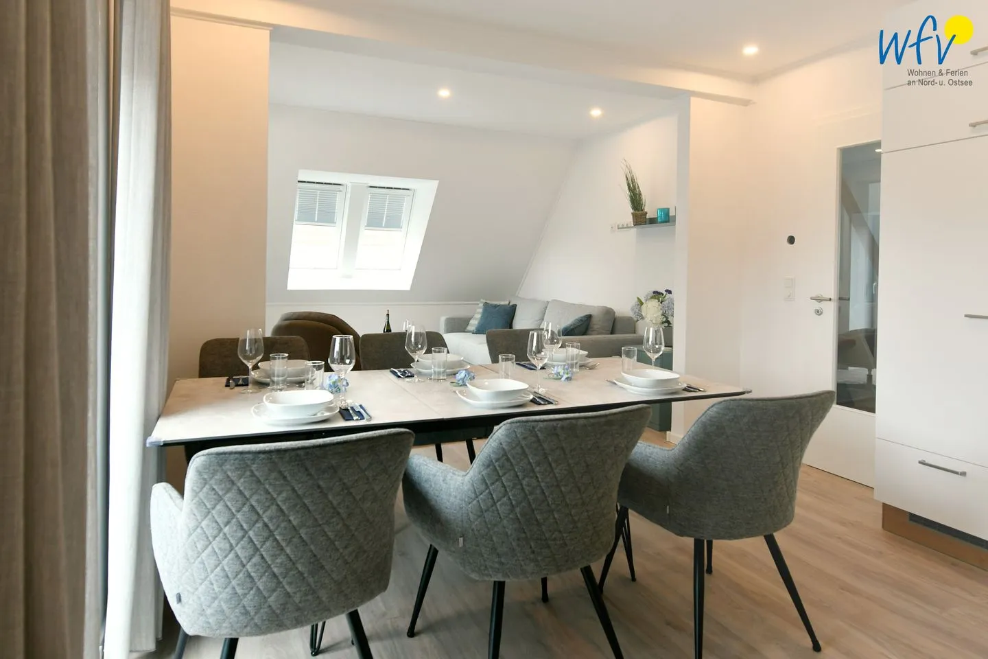 Haus Christa Ferienwohnung 6 Wangerooge - Essbereich