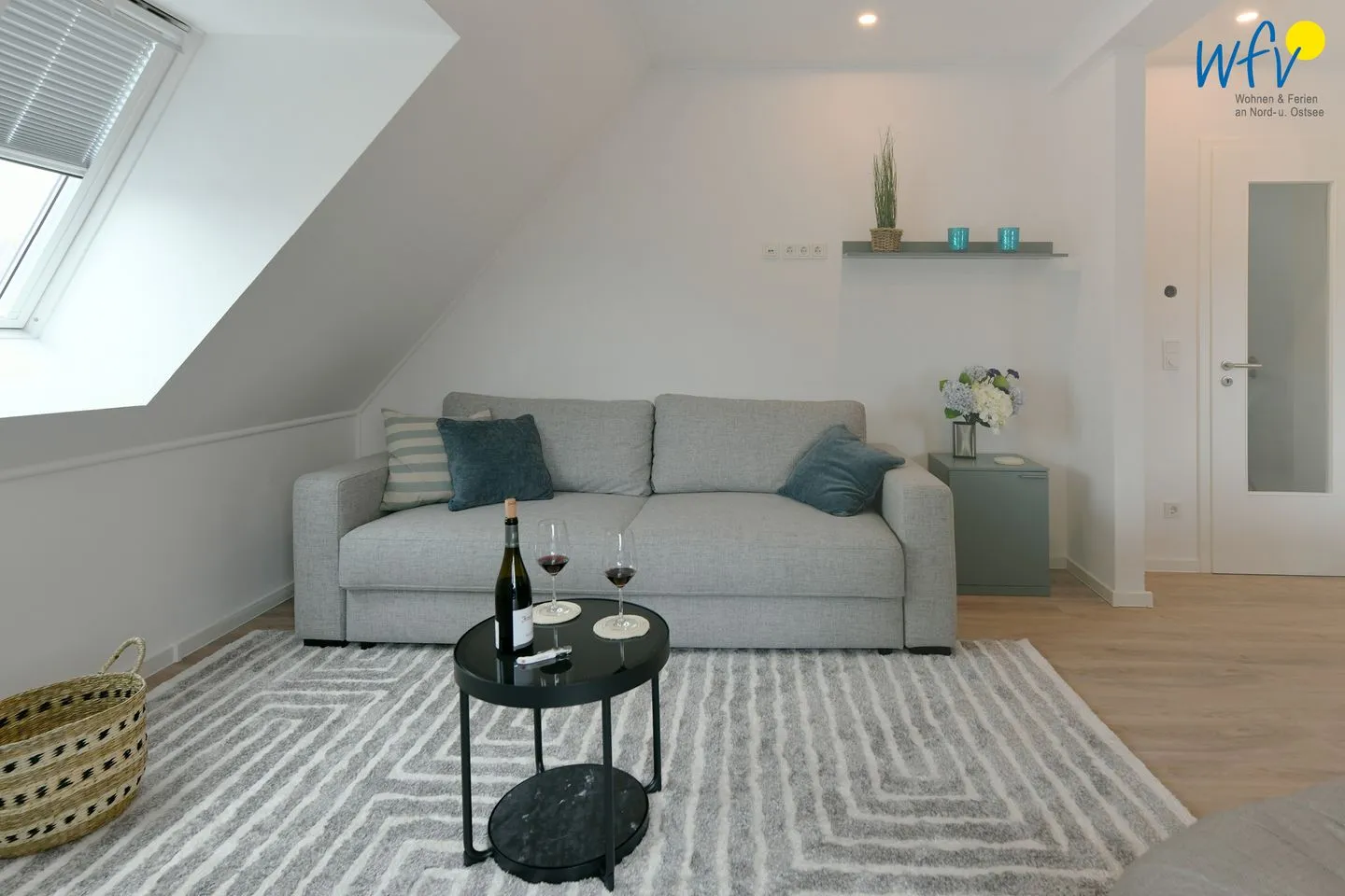 Haus Christa Ferienwohnung 6 Wangerooge - Wohnzimmer