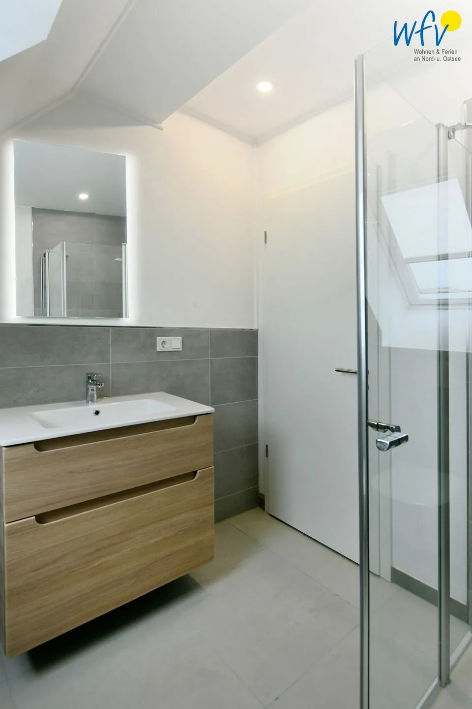Haus Christa Ferienwohnung 6 Wangerooge - Badezimmer