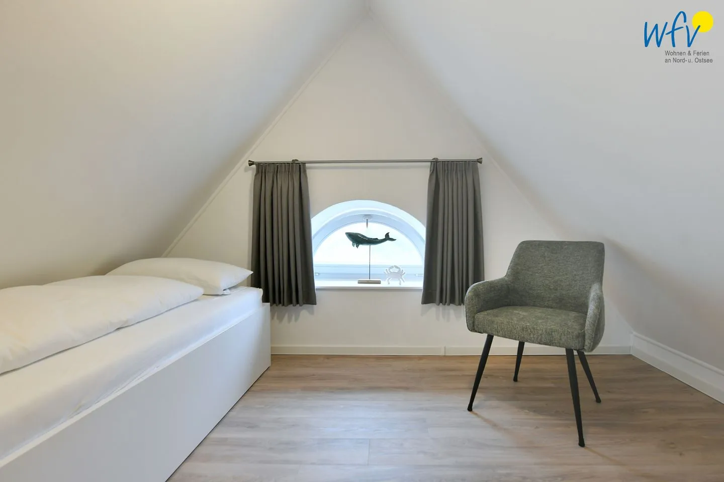 Haus Christa Ferienwohnung 6 Wangerooge - Schlafzimmer