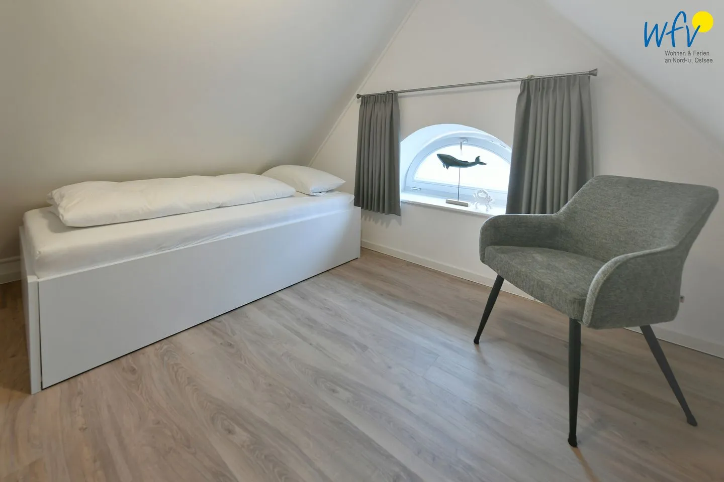 Haus Christa Ferienwohnung 6 Wangerooge - Schlafzimmer