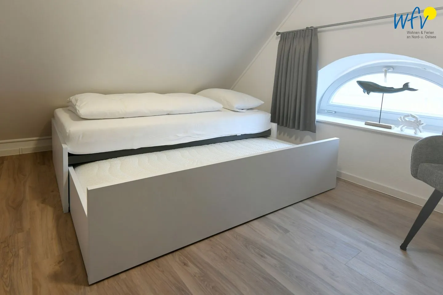 Haus Christa Ferienwohnung 6 Wangerooge - Schlafzimmer