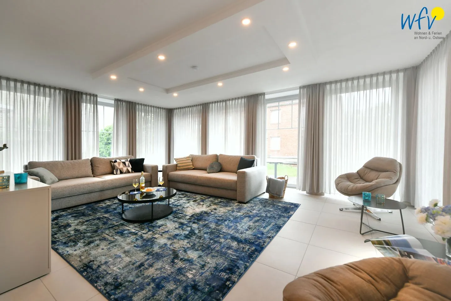 Wohnzimmer Haus Christa Ferienwohnung 2