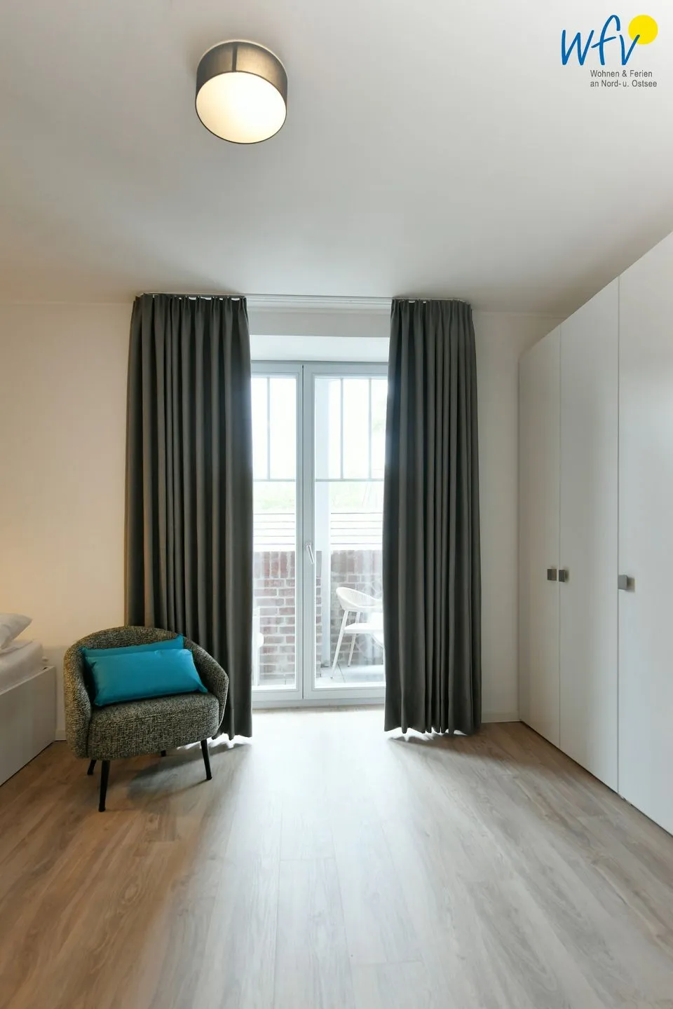 Haus Christa Ferienwohnung 3 Wangerooge - Schlafzimmer
