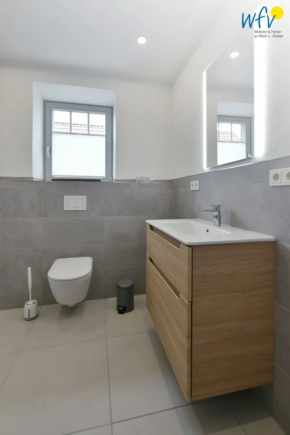 Haus Christa Ferienwohnung 3 Wangerooge - Badezimmer