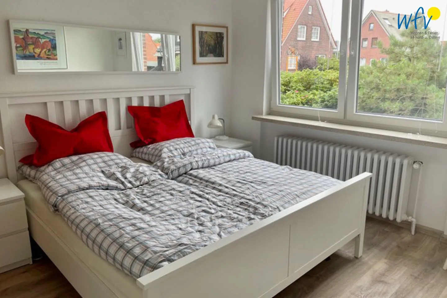 Ferienhaus Caterlieschen Ferienwohnung 1 Juist - Schlafzimmer