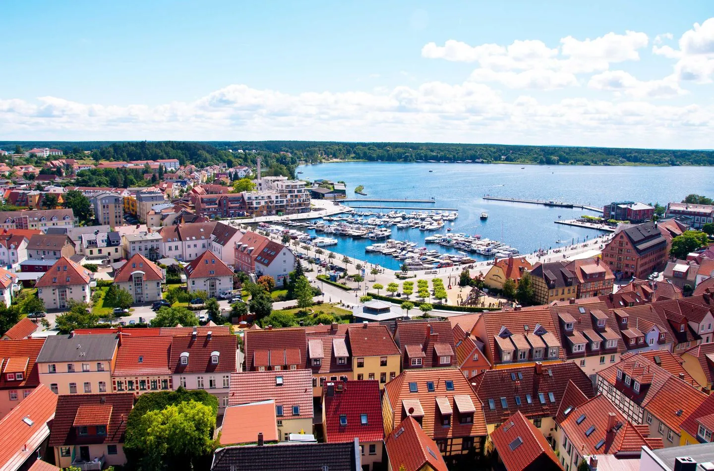  First Marina View Waren (Müritz) - Vogelperspektive