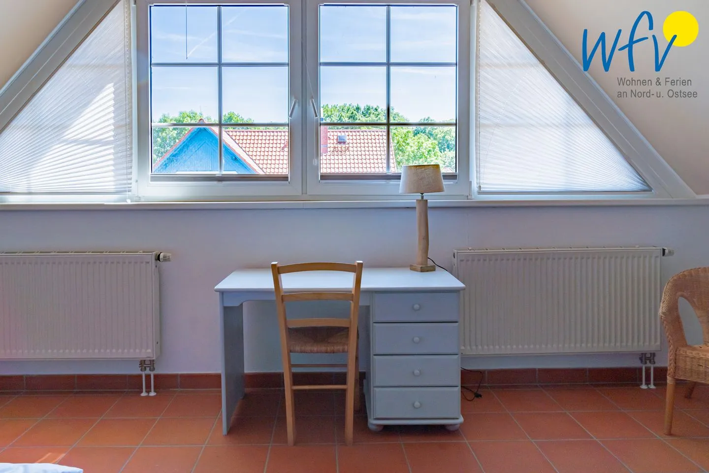 Ferienhaus am Gutspark Dranske Ferienwohnung Sonnenliebe Rügen - Dranske - Schlafzimmer
