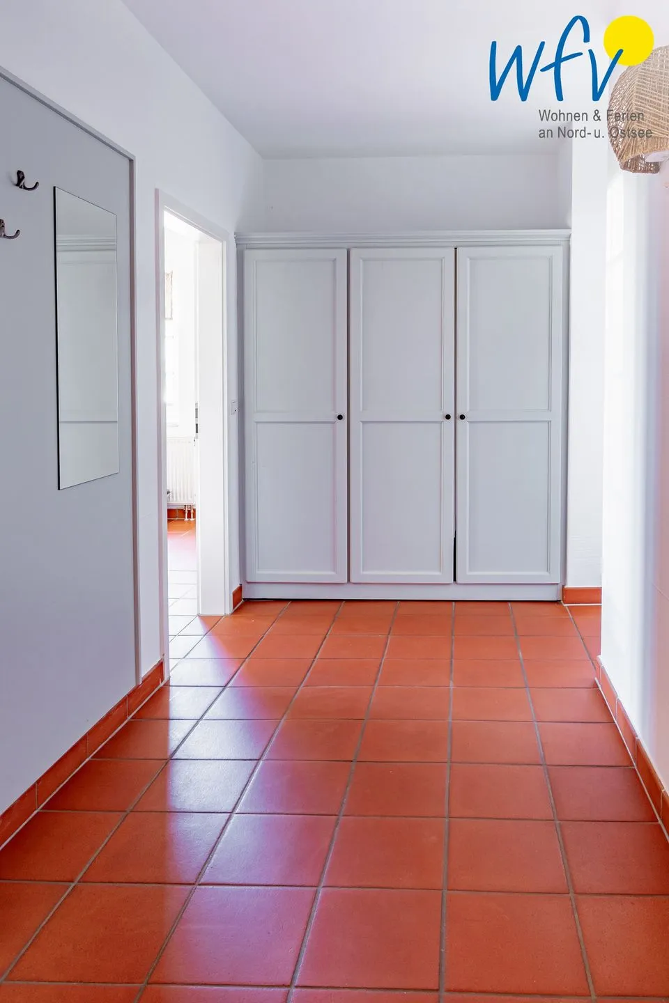 Ferienhaus am Gutspark Dranske Ferienwohnung Strandroggen Rügen - Dranske - Flur