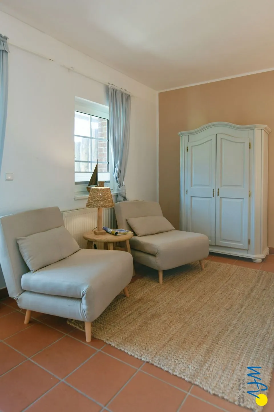 Ferienhaus am Gutspark Dranske Ferienwohnung Sonnenschein Rügen - Dranske - Schlafzimmer