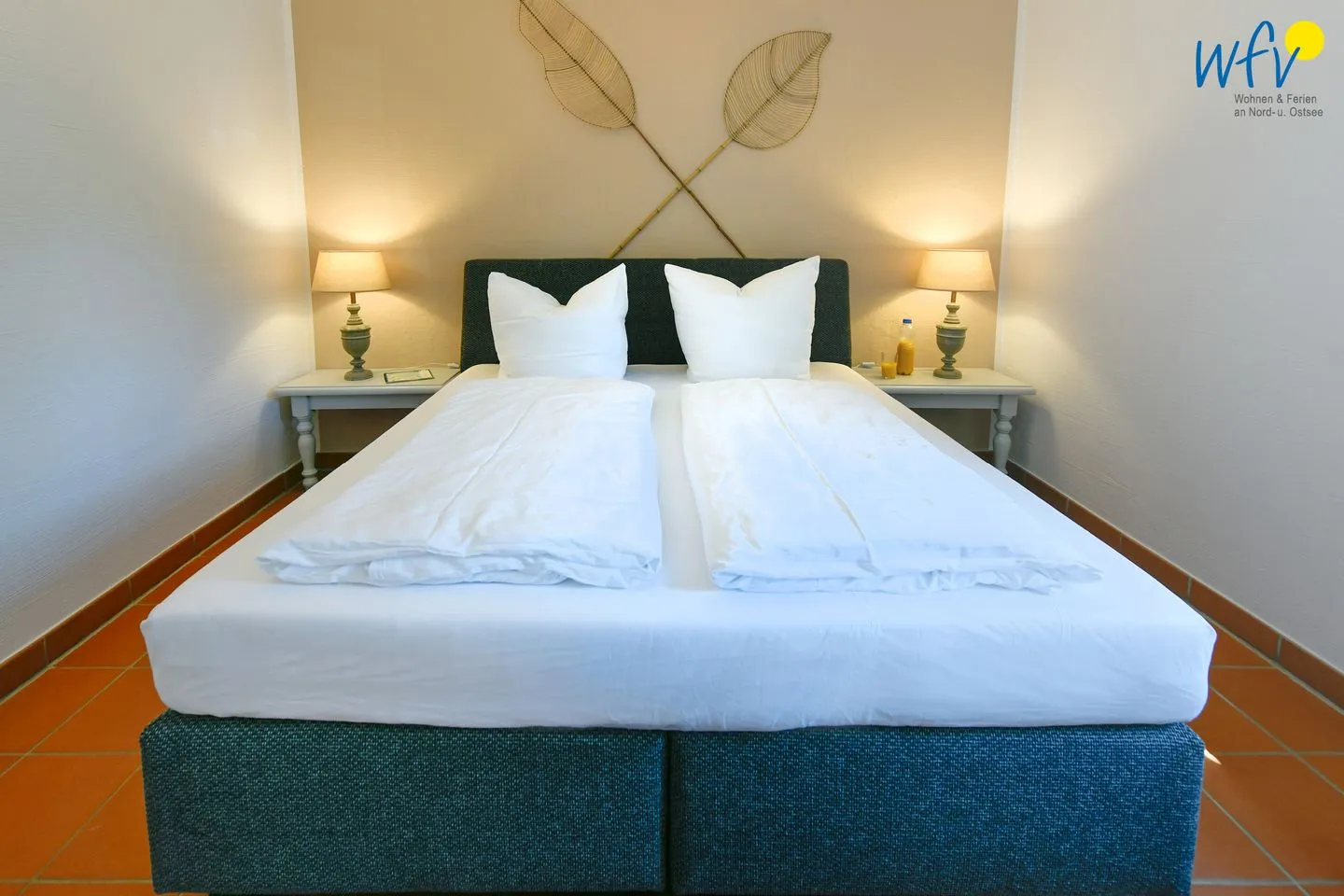 Ferienhaus am Gutspark Dranske Ferienwohnung Sonnenmeer Rügen - Dranske - Schlafzimmer
