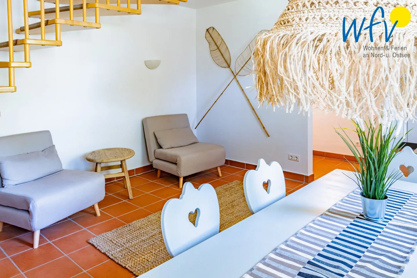 Ferienhaus am Gutspark Dranske Ferienwohnung Sonnenstrahl Rügen - Dranske -