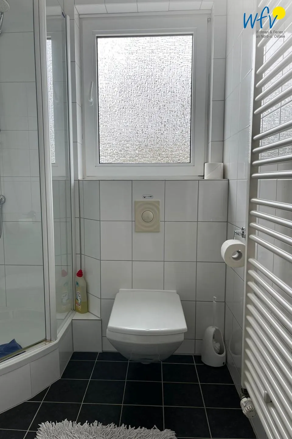 Ferienhaus Caterlieschen Ferienwohnung 1 Juist - Badezimmer