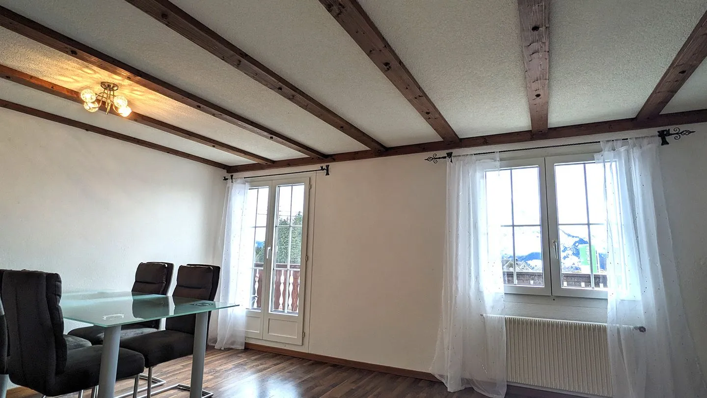 Ferienwohnung im Hotel Arvenbüel Arvenbüel - Living room