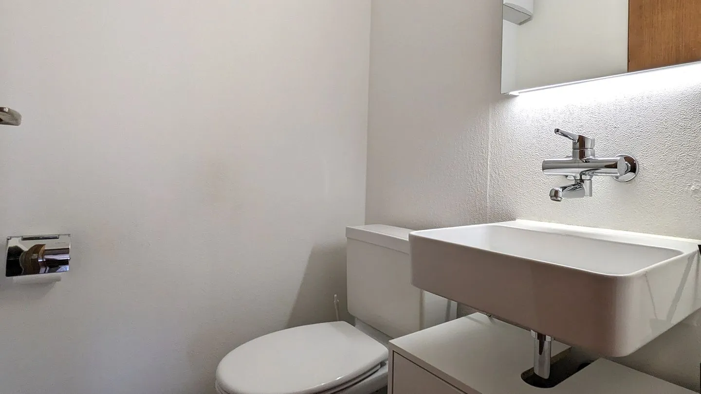 Ferienwohnung im Hotel Arvenbüel Arvenbüel - Bathroom