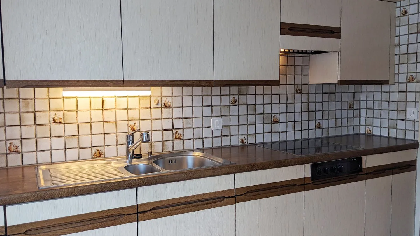 Ferienwohnung im Hotel Arvenbüel Arvenbüel - Kitchen