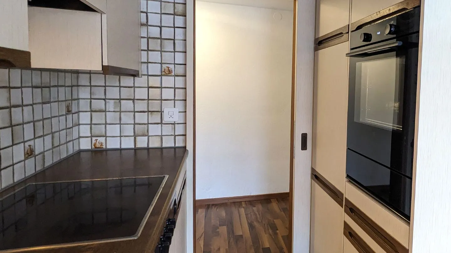Ferienwohnung im Hotel Arvenbüel Arvenbüel - Kitchen