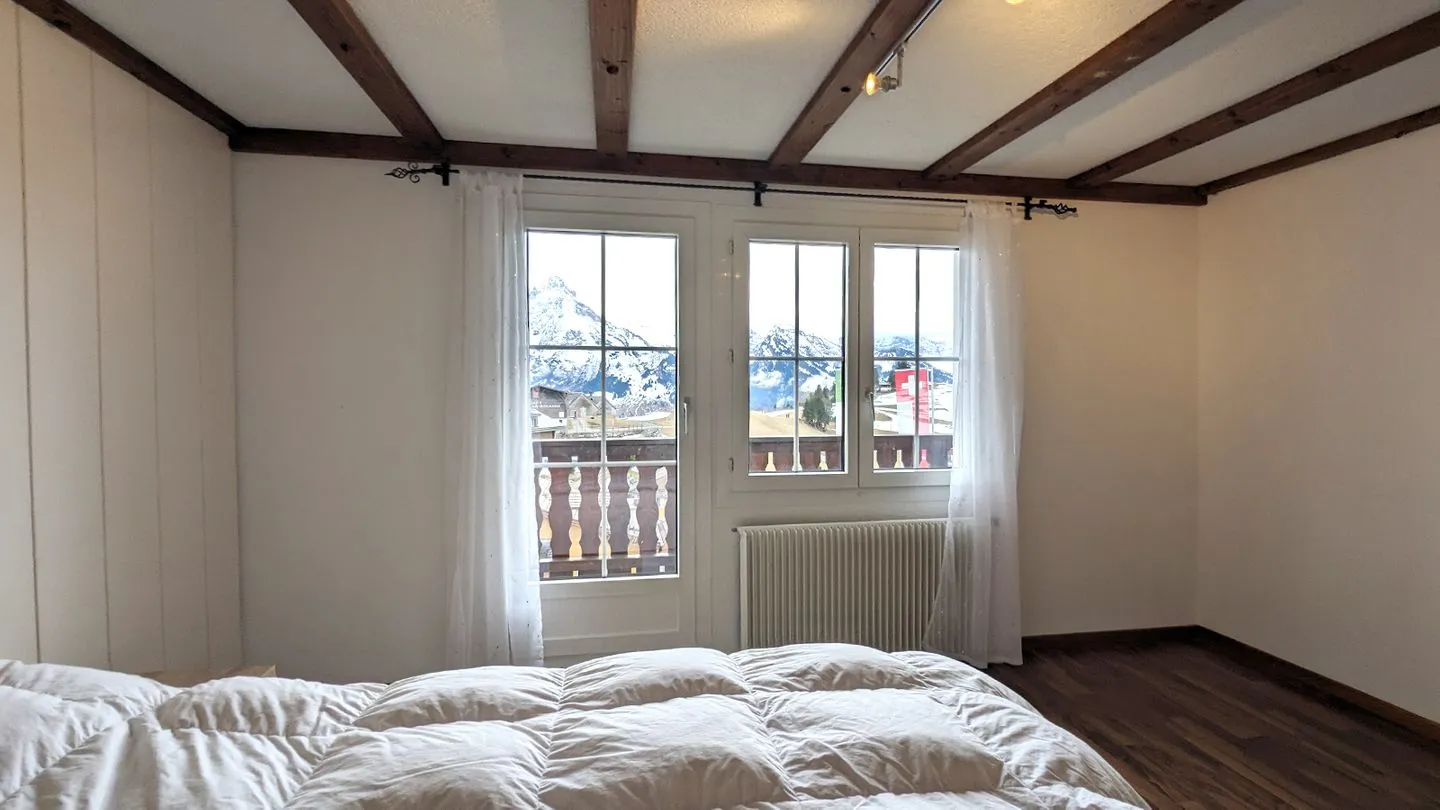 Ferienwohnung im Hotel Arvenbüel Arvenbüel - Bedroom
