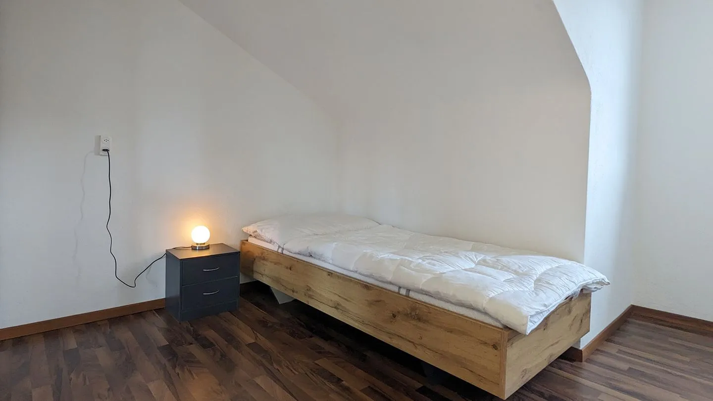 Ferienwohnung im Hotel Arvenbüel Arvenbüel - Bedroom