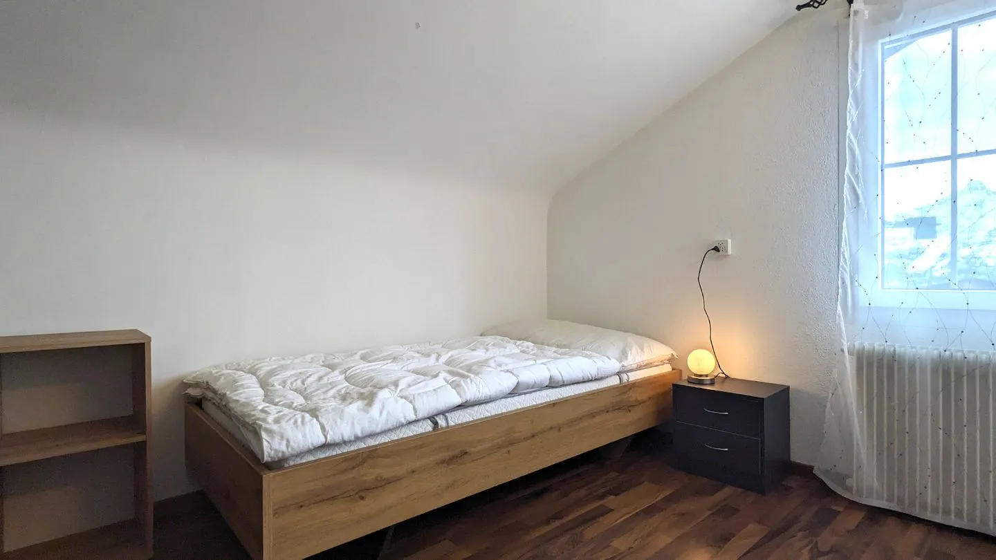Ferienwohnung im Hotel Arvenbüel Arvenbüel - Bedroom
