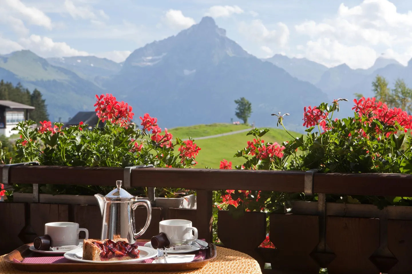 Ferienwohnung im Hotel Arvenbüel Arvenbüel - Restaurant