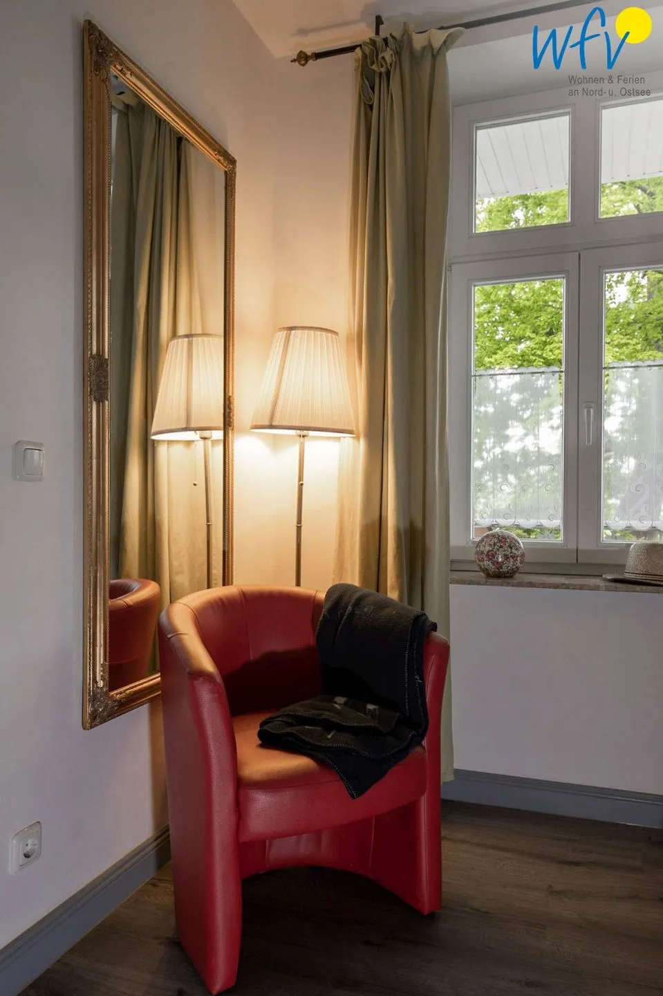 Villa Sanssouci Ferienwohnung Strandgut Rügen - Binz - Dekoratives Detail